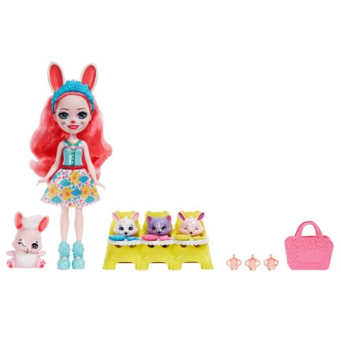 Enchantimals Baby Best Friends Zestaw z niespodziankami Bree Bunny i Twist HLK85 HLK83 MATTEL