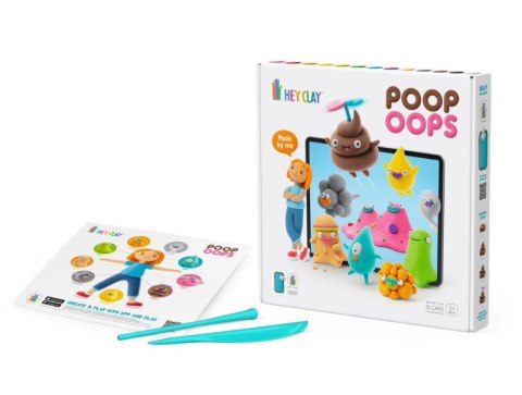 Hey Clay Masa plastyczna - Poop oops 16177CEE