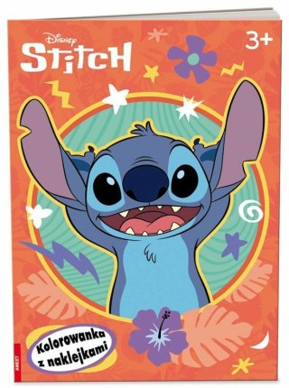 Książeczka Kolorowanka z naklejkami. Stitch Disney NA-9129