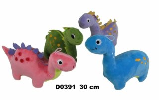 Maskotka Dinozaur 30cm 4 wzory 162151 SUN-DAY mix cena za 1 szt