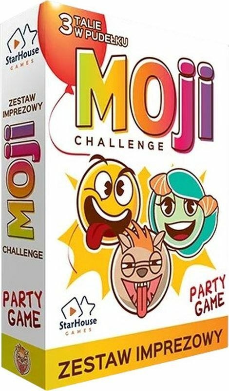 Moji Challenge Zestaw imprezowy gra StarHouse Games