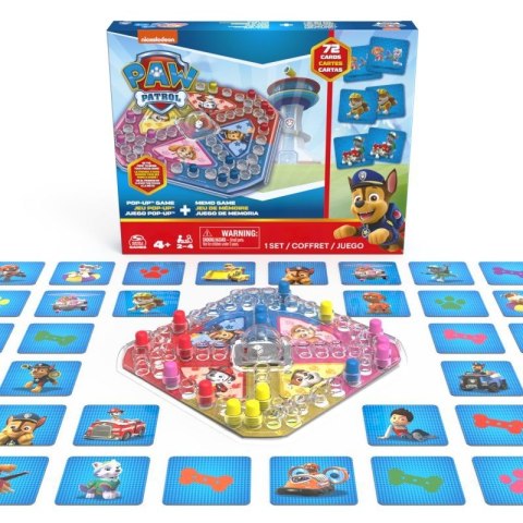 PAW PATROL Psi Patrol - Memory & Pop Up gra 6066833 p6 Spin Master