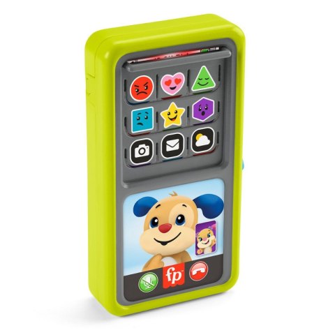 PROMO Fisher-Price Smartfonik 2w1 Przesuwaj i ucz się telefon HNL43 MATTEL