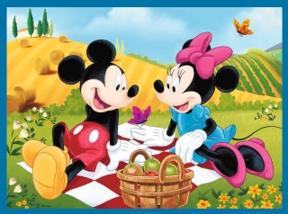 Puzzle 2w1 + memos Mickey and Friends 93344 Trefl