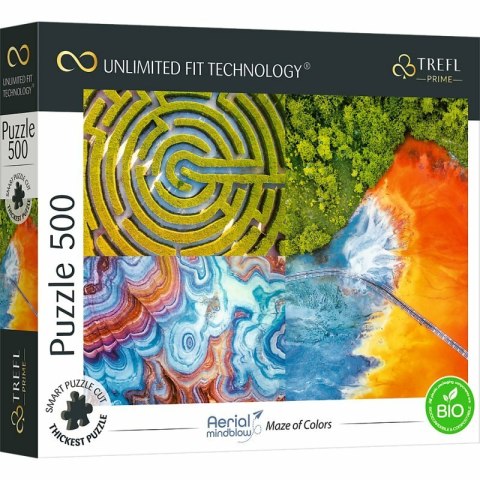 Puzzle 500el Maze of Colors / Labirynt kolorów 37460 Trefl