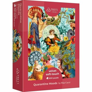 Puzzle 500el velvet Quarantine Moods 37419 Trefl