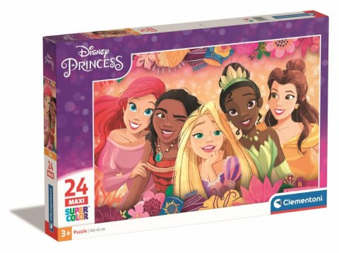 Clementoni Puzzle 24el Maxi Księżniczki. Princess 24241