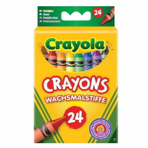 Kredki świecowe 24 kolory 0024 Crayola