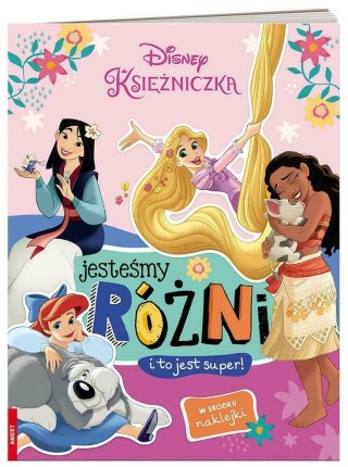 Książeczka Disney Księżniczka. Jestesmy różni i to jest super TEA-9101