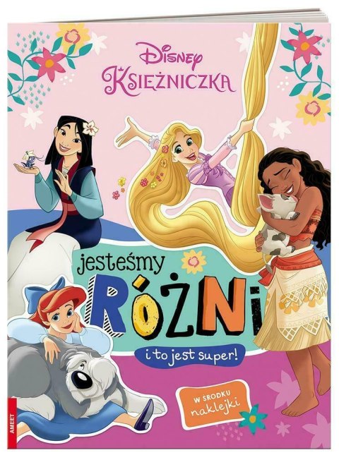 Książeczka Disney Księżniczka. Jestesmy różni i to jest super TEA-9101