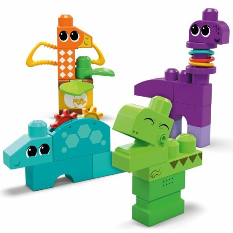 MEGA BLOKS Aktywizujące dinozaury HKN43 p4 MATTEL