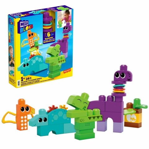 MEGA BLOKS Aktywizujące dinozaury HKN43 p4 MATTEL