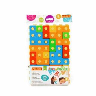 Polesie 93943 Zabawka edukacyjna Ułóż puzzle Nr2 25el w worku