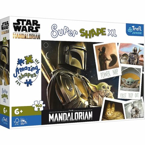 Puzzle 160el XL Mandalorian Star Wars 50035 Trefl