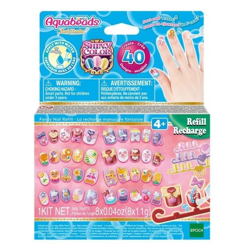 AQUABEADS Nail Studio Modne paznokcie zestaw uzupełniający 35007