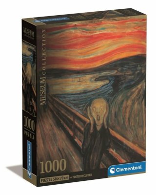 Clementoni Puzzle 1000el Krzyk. Museum L'Urlo Di Munch 39791 p6