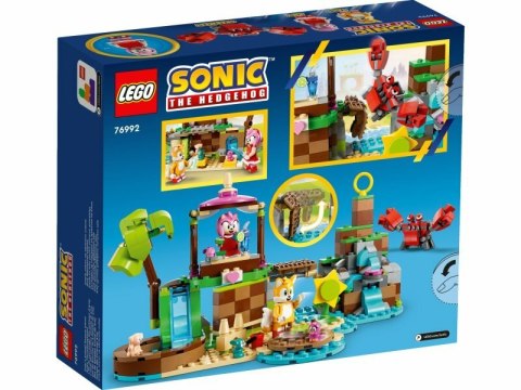 LEGO 76992 SONIC THE HEDGEHOG Wyspa dla zwierząt Amy p5