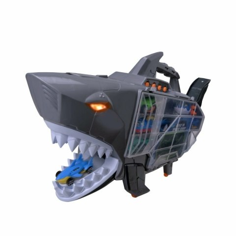 Pojazd Transporter Robo Rekin ROBO SHARK z autkami wyścigowymi TEAMSTERZ 1417446 p3