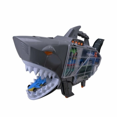 Pojazd Transporter Robo Rekin ROBO SHARK z autkami wyścigowymi TEAMSTERZ 1417446 p3