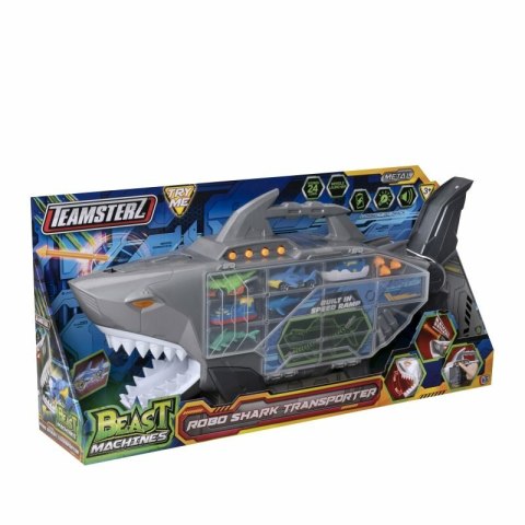 Pojazd Transporter Robo Rekin ROBO SHARK z autkami wyścigowymi TEAMSTERZ 1417446 p3