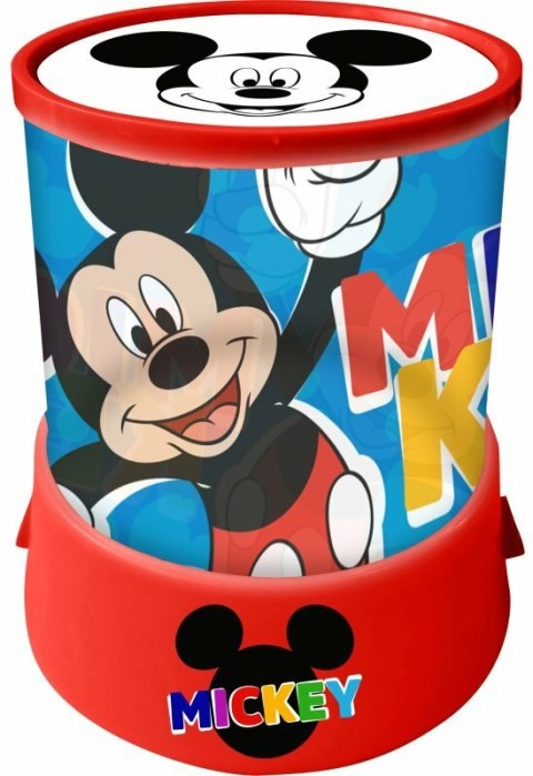 Projektor cylindryczny LED Mickey Mouse MK30024 Kids Euroswan