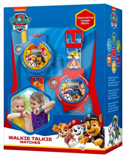 Zegarek Walkie Talkie PAW PATROL Psi Patrol PW19911 Kids Euroswan