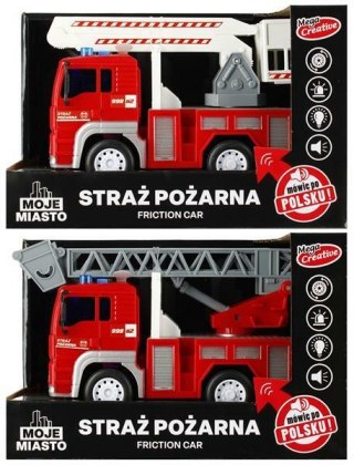 Auto Straż Pożarna Moje Miasto 522135 Mega Creative mix cena za 1 szt