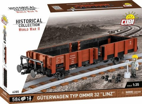 COBI 6285 Trains Guterwagen typ OMMR 32 LINZ 584 klocki