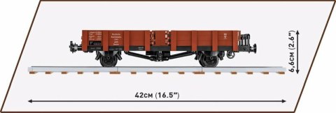 COBI 6285 Trains Guterwagen typ OMMR 32 LINZ 584 klocki