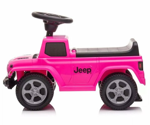 Jeździk Jeep Rubicon Gladiator pink/różowy Milly Mally