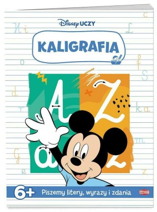 Książeczka Kaligrafia. Disney uczy. Miki UKA-9301