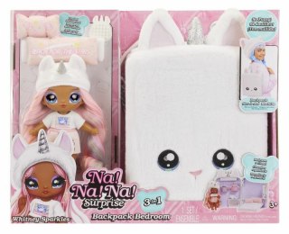 PROMO Na! Na! Na! Surprise 3-in-1 Plecak Sypialnia Unicorn Playset - Lalka Whitney Sparkles 592365