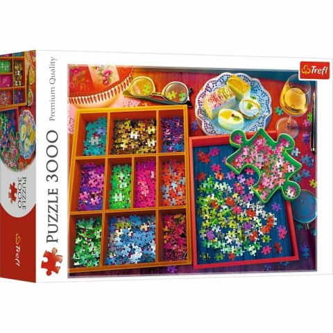 Puzzle 3000el Wieczór z puzzlami 33079 Trefl