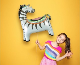 Balon foliowy Zebra, 58x73 cm