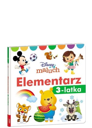 Książeczka Disney Maluch. Elementarz 3-latka HOPE-9208