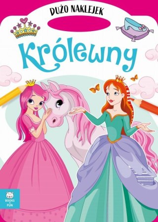 Książeczka Wykrojnik. Królewny Books and Fun