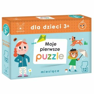 Dla Dzieci 3+ Moje pierwsze Puzzle. Miesiące Kangur