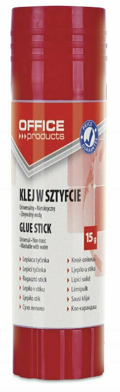 Klej w sztyfcie OFFICE PRODUCTS, PVA, 15g p24