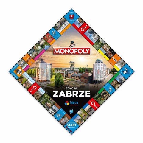 PROMO Monopoly Zabrze gra 04169 WINNING MOVES