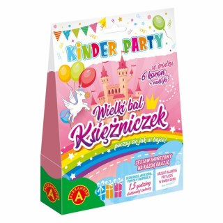 Zestaw kreatywny Kinder Party Wielki Bal Księżniczek 2751 ALEXANDER