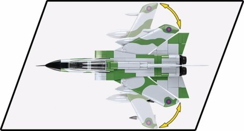 COBI 5852 Armed Forces Panavia Tornado GR.1 wielozadaniowy myśliwiec 520 klocków