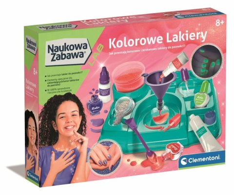 Clementoni Naukowa zabawa. Kolorowe lakiery. 50890