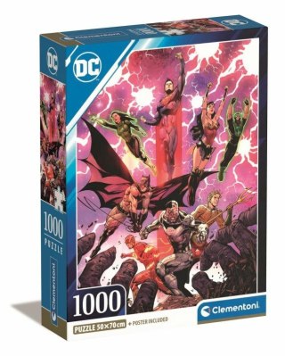 Clementoni Puzzle 1000el Compact DC Comics Justice League 39853