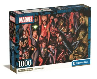 Clementoni Puzzle 1000el Compact Marvel The Avengers 39857