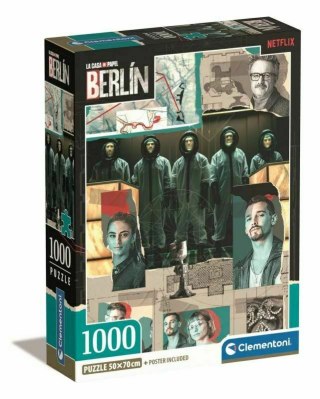 Clementoni Puzzle 1000el Compact Netflix Berlin 39848