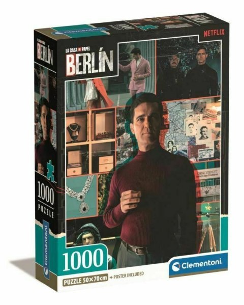 Clementoni Puzzle 1000el Compact Netflix Berlin 39849