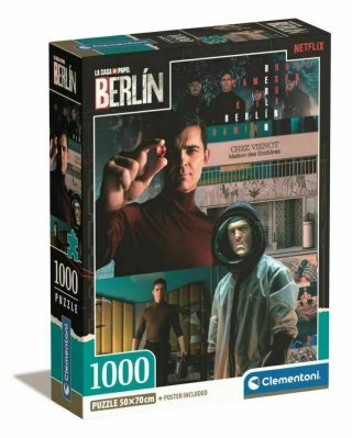 Clementoni Puzzle 1000el Compact Netflix Berlin 39850