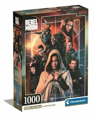 Clementoni Puzzle 1000el Compact Netflix Rebel Moon 39864