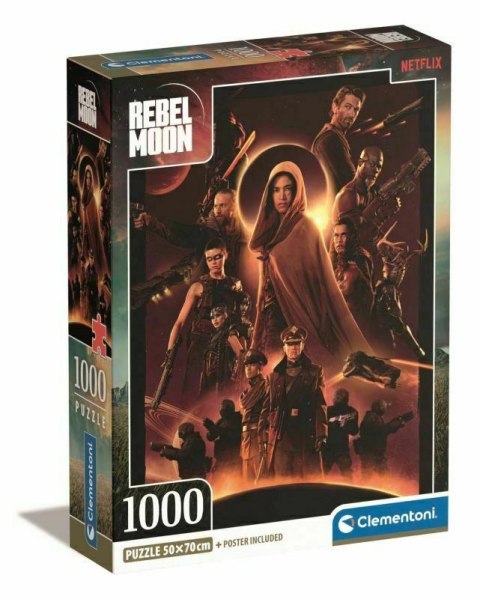 Clementoni Puzzle 1000el Compact Netflix Rebel Moon 39866