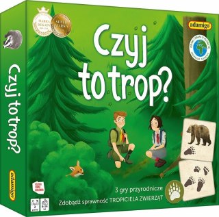 Czyj to trop? gra edukacyjna ADAMIGO